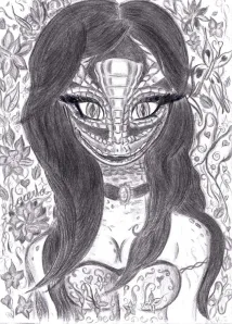 lady_lacerta_old_drawing____by_winterslizardrose-d5kpiig
